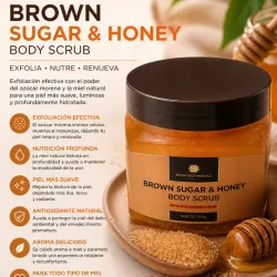 Brown Sugar & Honey Body Scrub ✨🍯