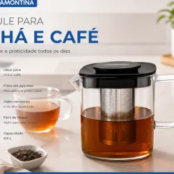 Bule para Té y Café Tramontina ✨☕