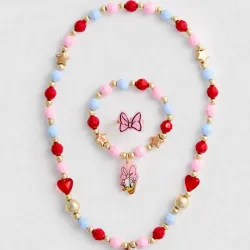 Conjunto de joyas de Minnie Mouse de Disney de 3 piezas