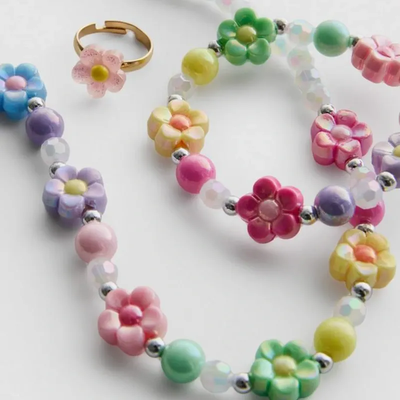 Conjunto de joyería de cuentas de 3 piezas
