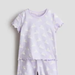 Conjunto de pijama morado