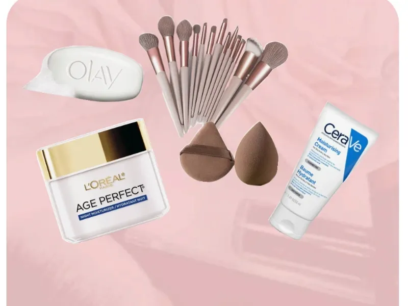 Productos de skincare y aseo personal