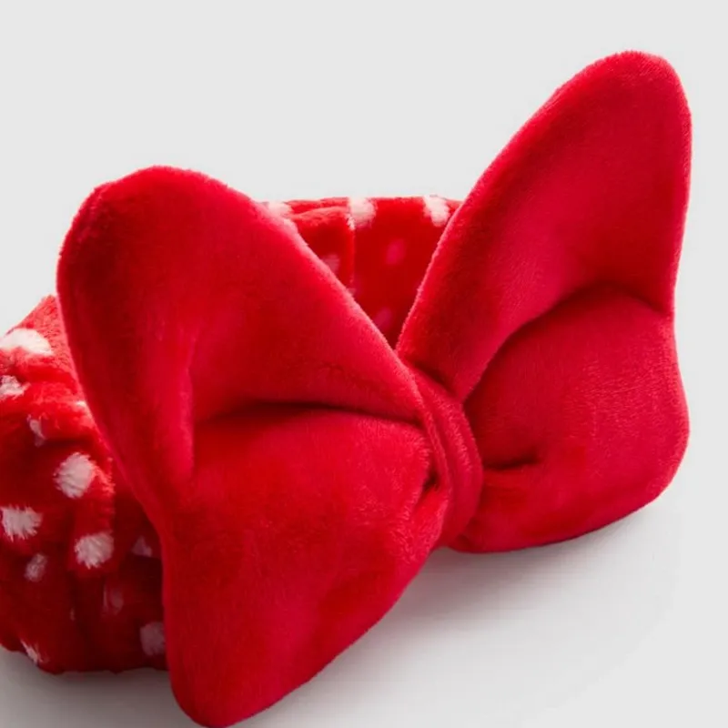 Diadema de peluche con lazo de Minnie Mouse de Disney