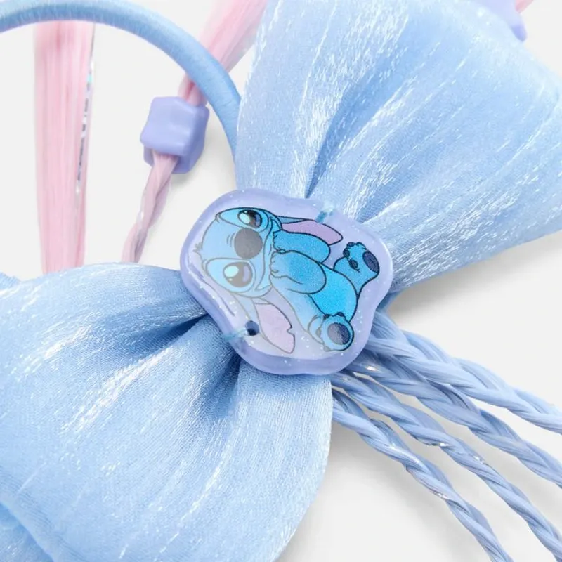 Diadema trenzada con lazo de Stitch de Disney