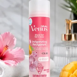 Gillette Venus Shave Gel + Olay Invigorating ✨🌸