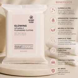 Global Beauty Care – Glowing Vitamin C Cleansing Cloths ✨🍊