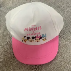 Gorra blanca de minnie