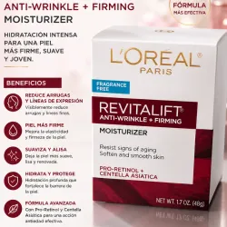 L’Oréal Paris Revitalift Anti-Wrinkle + Firming Moisturizer – Fragrance Free