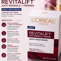 L’Oréal Paris Revitalift Anti-Wrinkle + Firming Night Moisturizer