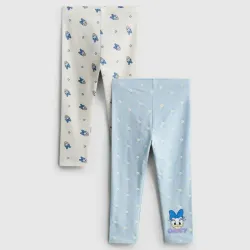 Leggings con diseños del personaje Daisy Duck de Disney.