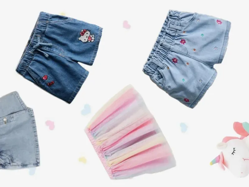 Niñas: Short y sayas 