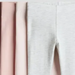 Pack de tres leggins algodón