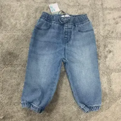 Pantalon de mezclilla con lazo