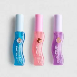 Paquete de 3 bálsamos labiales de mini princesas Disney