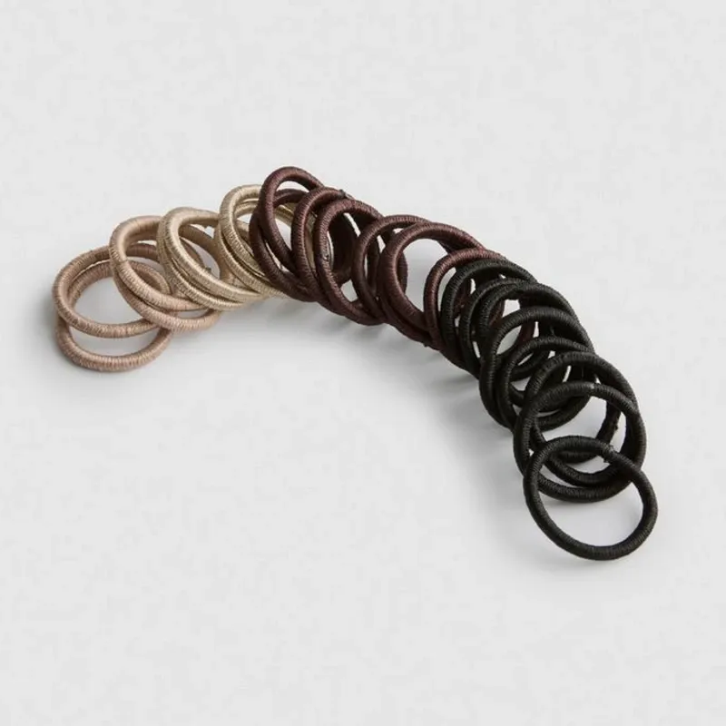 Paquete de 60 mini gomas para el pelo