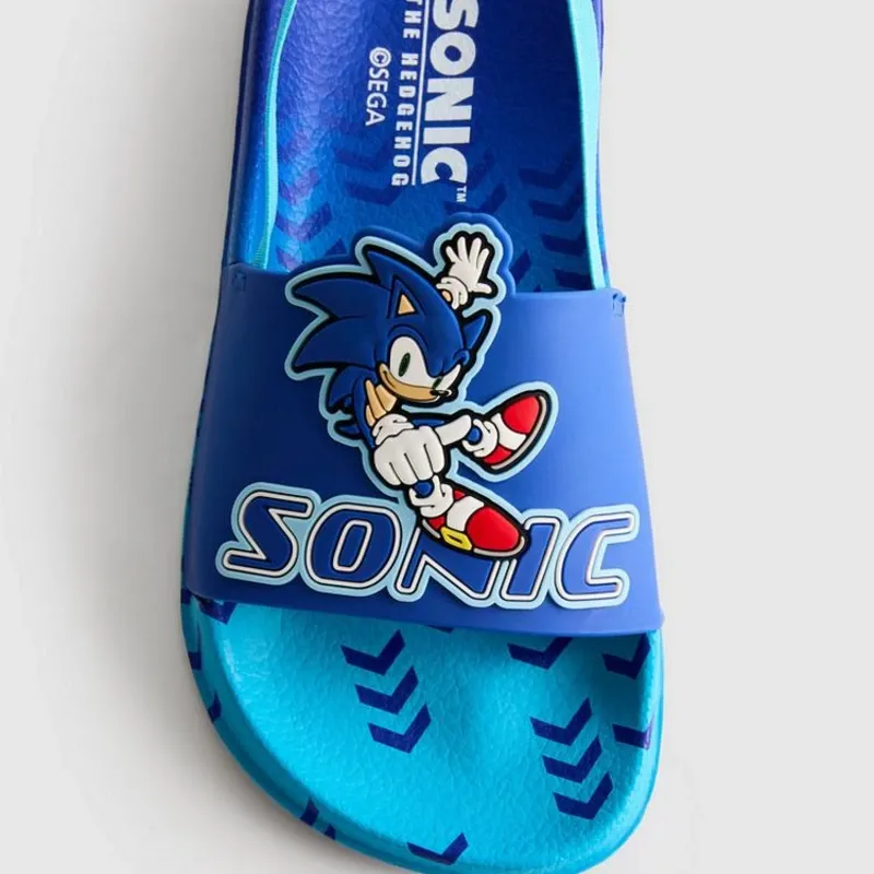 Sandalias de tacón con tira trasera de Sonic el Erizo