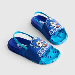 Sandalias de tacón con tira trasera de Sonic el Erizo