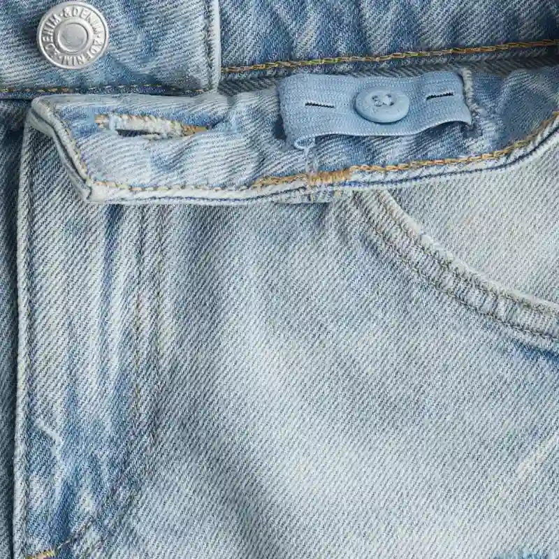 Short vaquero azul