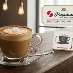 Taza de Café Pasabahçe Professional – Basic Collection ✨☕