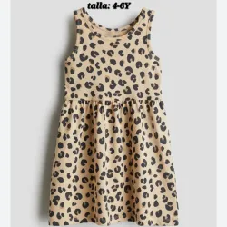Vestido de algodón con estampado