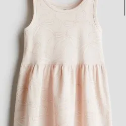 Vestido de algodón con estampado