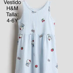 Vestido de algodón con estampado