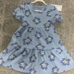 Vestido de manga corta