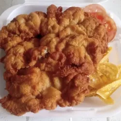 Bistec de Pollo Empanado