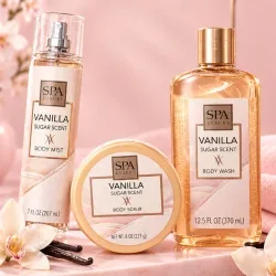 Set Body Mist+Body Wash+Body Scrub