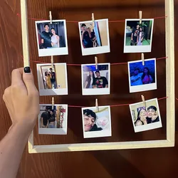 Marco de madera grande 