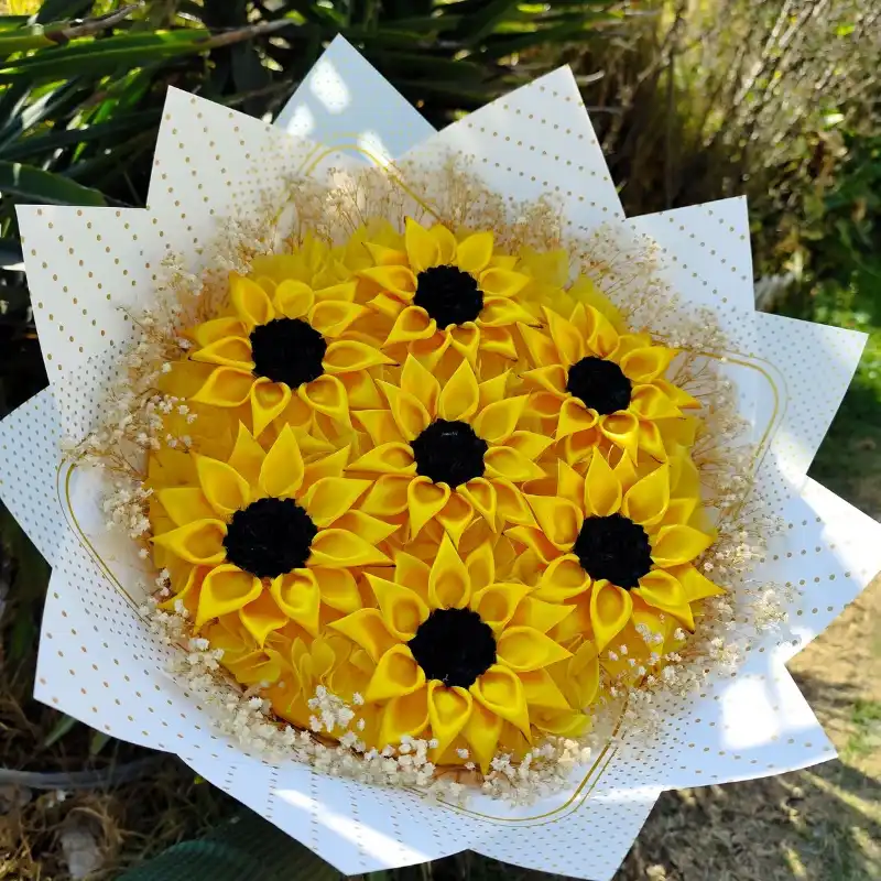 Ramo de 7 girasoles 