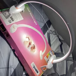 Lámpara  de mesa media luna 