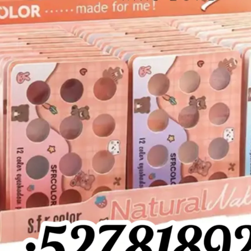 Paleta de sombra nude 