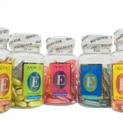 Cápsulas faciales de vitamina E