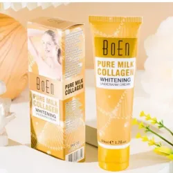Crema blanqueadora Boen con leche 🥛 y colágeno