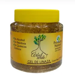 Gel de linaza Árbol verde