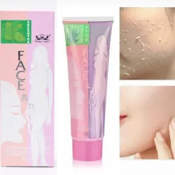 Gel exfoliante para cara y cuerpo