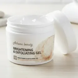 Gel exfoliante y blanqueador con arroz para pies