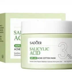 Mascarilla de algodón Sadoer con ácido salicílico