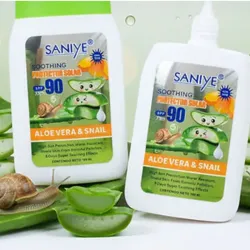 Protector solar facial Saniye de aloe vera y baba de caracol 🐌