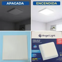 Lámpara LED cuadrada