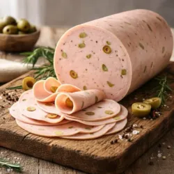 Mortadella con aceitunas