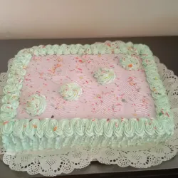 KAKE NATURAL CON RELLENO DE COCO 