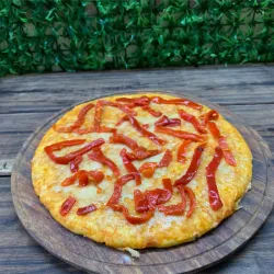 PIZZA DE PIMIENTO 30 CM.