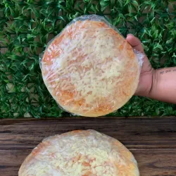 PIZZA DE QUESO GOUDA 22 CM.