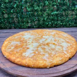 PIZZA DE QUESO GOUDA 