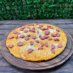 PIZZA DE SALCHICHA 30 CM