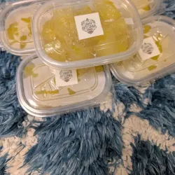 Fruta bomba confitada