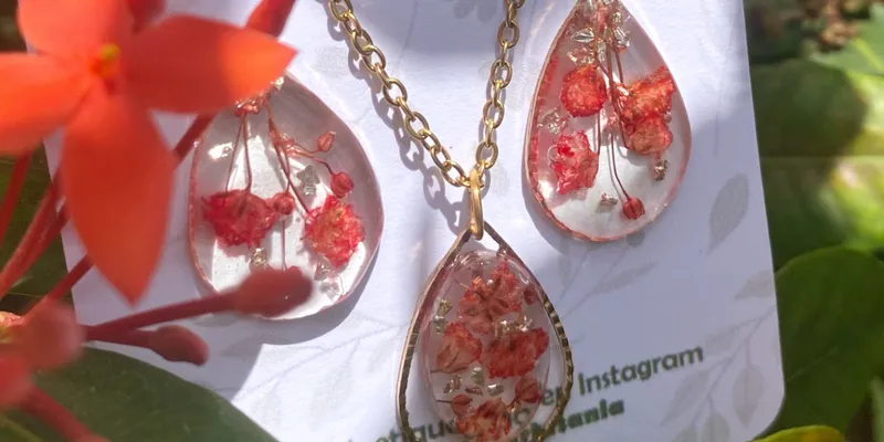 Aretes + colgante Lizt