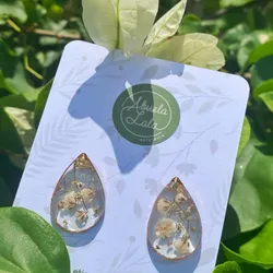 Aretes Lizt blanco